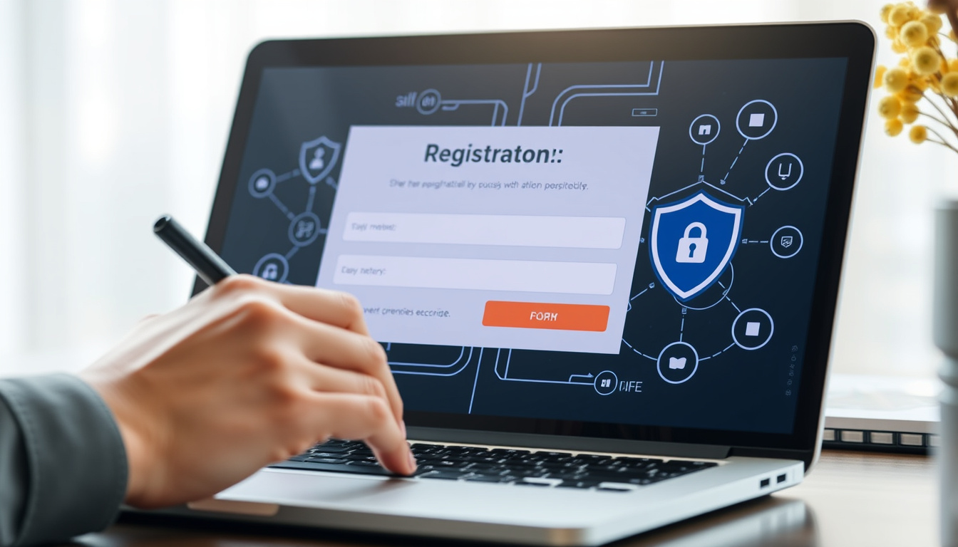 Registrering på online-tjänst