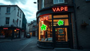 Vapebutik nära mig i Irland – guide och regler