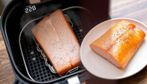 Lax i airfryer fryst – perfekt resultat med rätt tid och temp